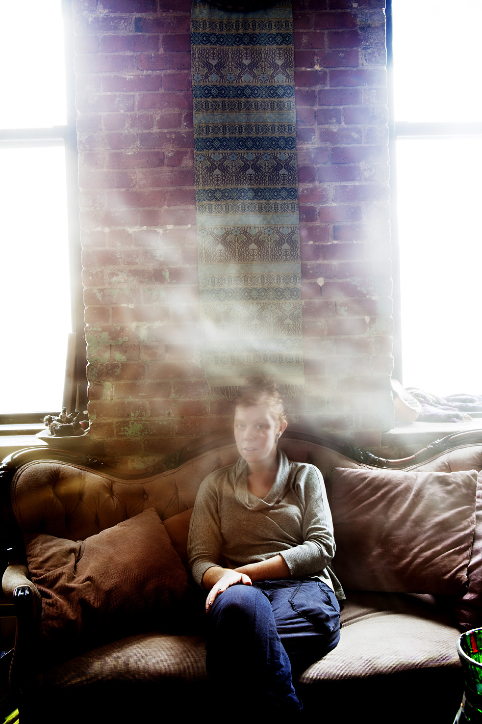 Ida Benedetto, NYC astrologer and healer, professional portrait by Shannon Taggart